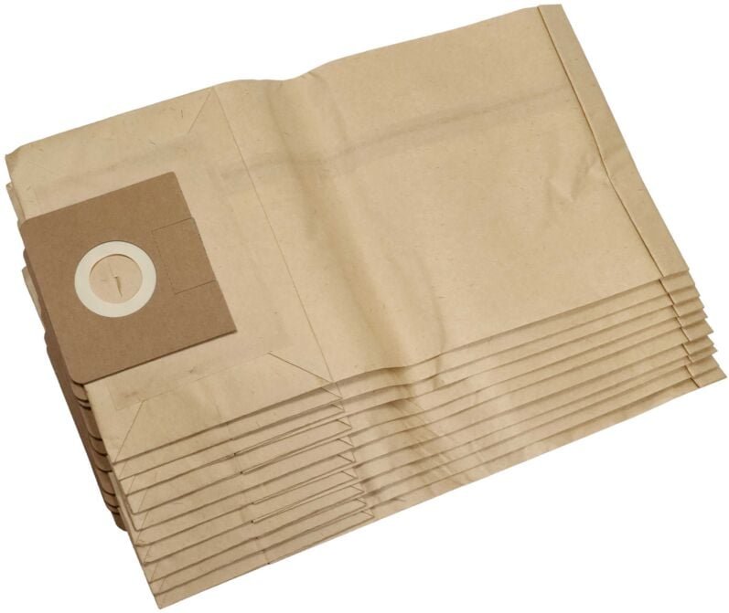 10 Papier Staubsaugerbeutel Filtertüten kompatibel mit Staubsauger Saugroboter Kärcher nt 14/1 Eco Advanced, nt 14/1 Eco...