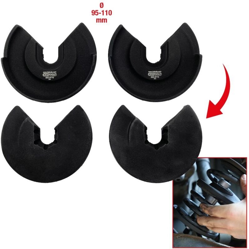 Ks Tools Paar-Federhalter ø 95-110 mm