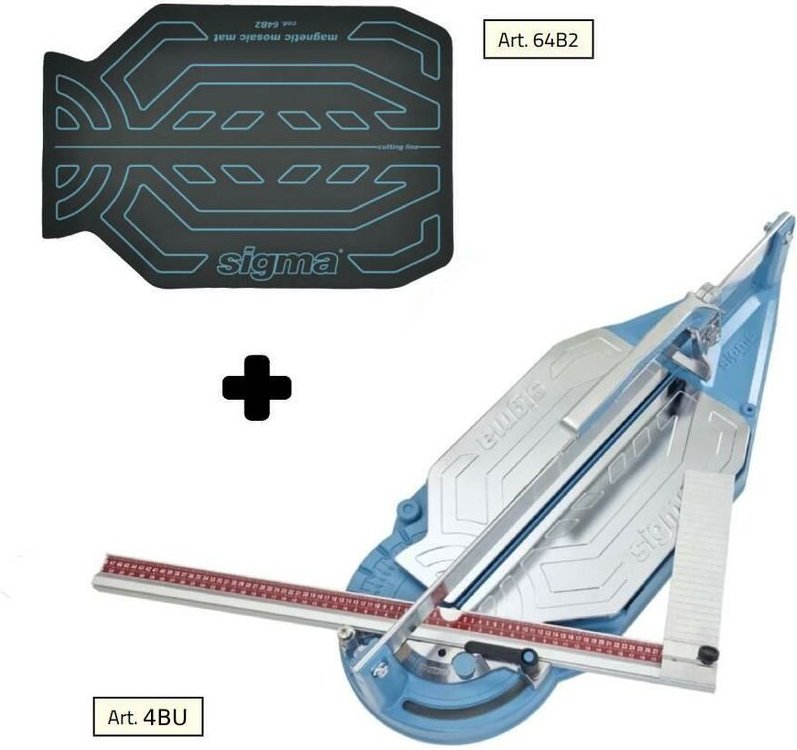 Sigma - Fliesenschneider 4bu cm 70 traktion gravur + matte fur mosaik 64b2