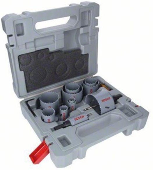 Bosch otwornica hss bi-metal std kpl. 14szt. 19,22,25,29,35,38,44,51,57,64,76mm
