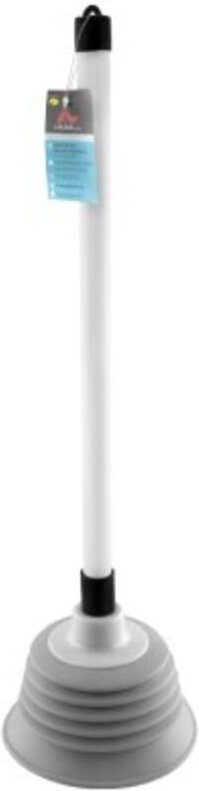 Lauxa Home Saugglocke 15 x 49 cm, ergonomisch, starke Saugkraft, ideal für Waschbecken und Toiletten