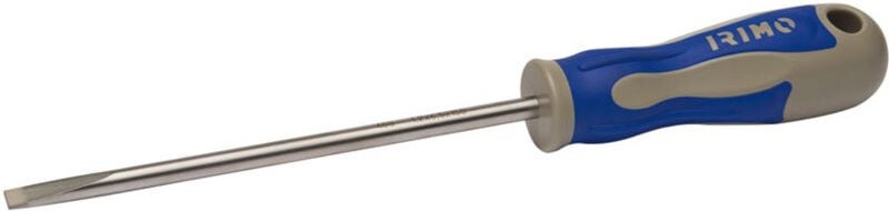 Irimo - Schraubendreher mit geradem Kopf Bi-Material-Griff 0,8x4x250mm 408-4-250