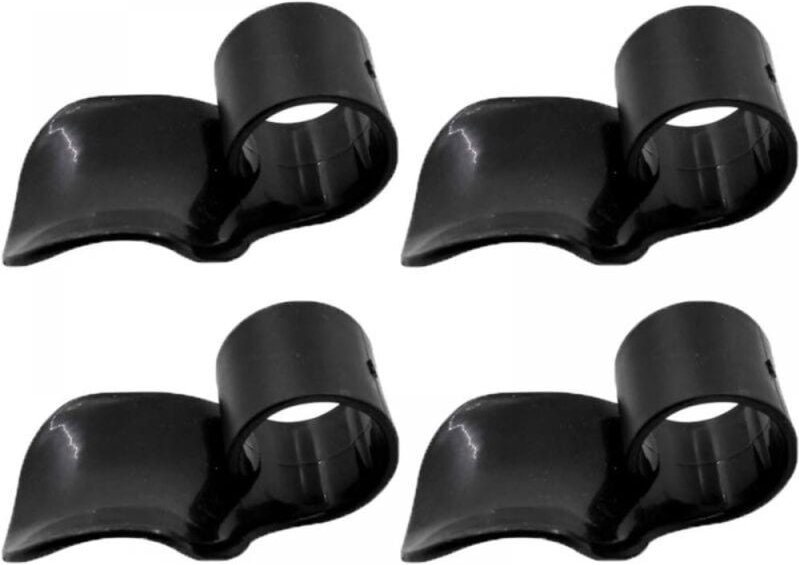 Motorrad-Gasgriff-Lenkerauflage, 4-teilig, Handgelenkauflage für Tempomat, Daumenauflage für Lenker, passend für die mei...