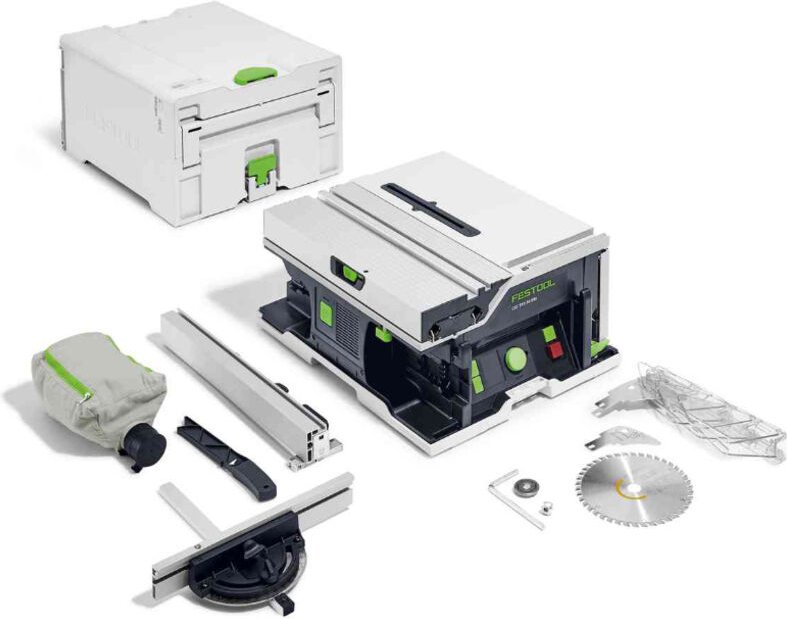 Festool - Akku-Tischkreissäge csc sys 50 EBI-Basic, Solo Version inkl. Sägeblatt