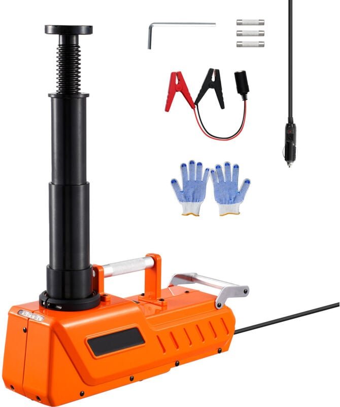 Mophorn 15 Tonnen elektrischer Wagenheber, 33.000 lbs hydraulische Hebekraft, 12 V Reifenwechselset mit Doppelantrieb, L...