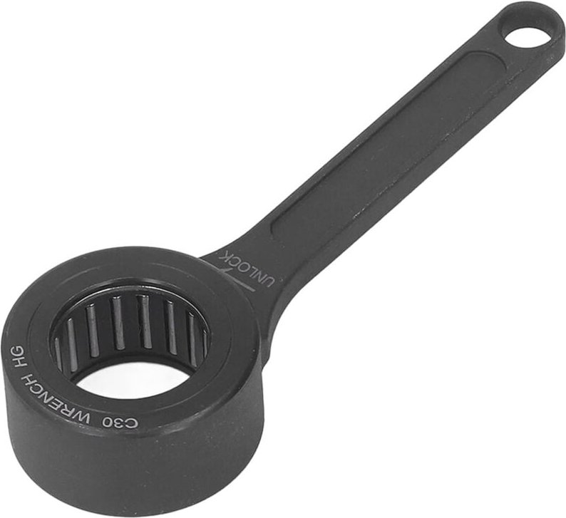 Lagerschlüssel, verstellbarer Stahlschlüssel 45, fest arretierbarer verstellbarer Schlüssel, kraftsparend, tragbarer Han...