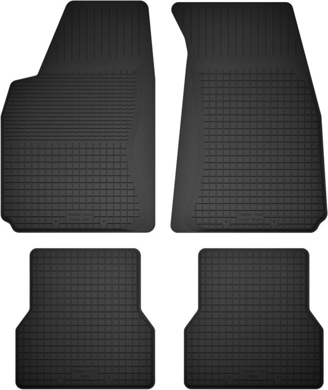 Gummi-Automatten, 4er-Set, Universalmodell: Alfa Romeo 166 Limousine (1998-2009)