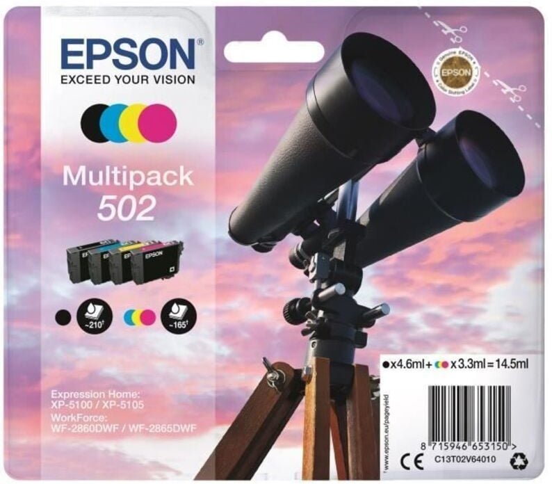 Epson Multipack 4-colours 502 Ink