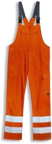 uvex Latzhose protection flash orange, warnorange Gr. 42