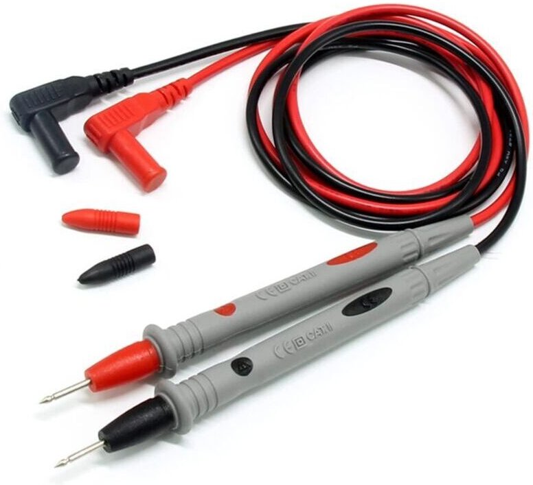 Multimeter-Messleitungen mit Bananenstecker, 1000V 10A Digitalmultimeter-Messspitzen für elektronisches Multimeter-Testz...