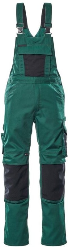 Unique Latzhose Augsburg Gr. 96 grün/schwarz - Mascot