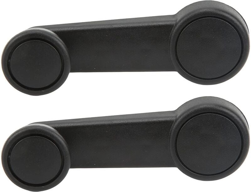 Ej.life - Auto-Fensterkurbel, 2 Stück, Fensterkurbelgriff, ABS-Verschleißfestigkeit, Ersatz für Ford Transit Focus Fiest...