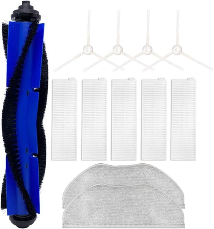 SeitenbüRsten-HEPA-Filter für Rowent X-Plorer Serie 95 RG7975WH RG7987 ZubehöR Roboterstaubsauger