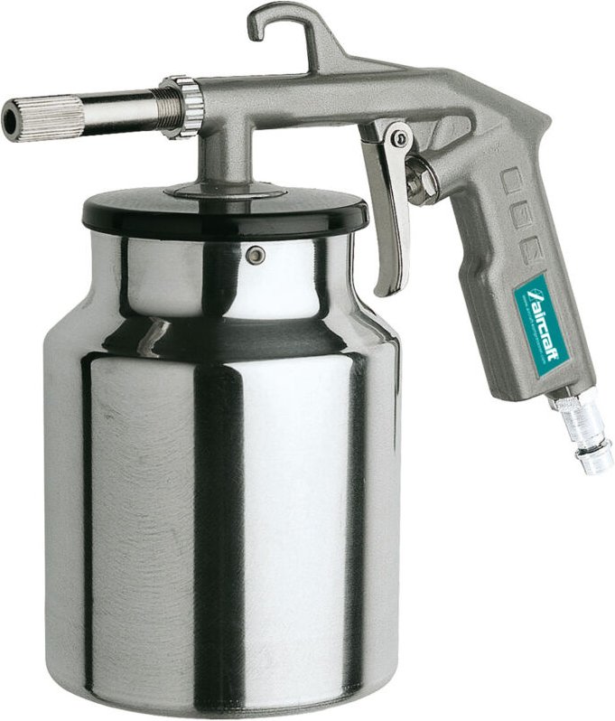 Aircraft - Sandstrahlpistole spb Sandstrahler + Saugbecher Luftbedarf 250-300l/min