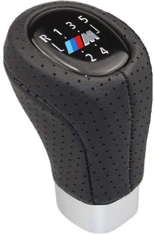 5-Gang-Schaltknauf für BMW E34 E36 E38 E39 E46 E53 E60 E61 E63 E64 E83 E90 E91 E92 E93 Handball-Schaltknauf