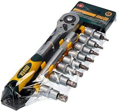 Satz mit 10 Stück 1/2' Torx cr.v ek641