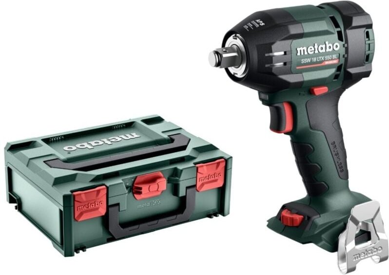Metabo Akku-Schlagschrauber SSW 18 LTX 550 BL ohne AKku und Ladegerät in metaBOX 145