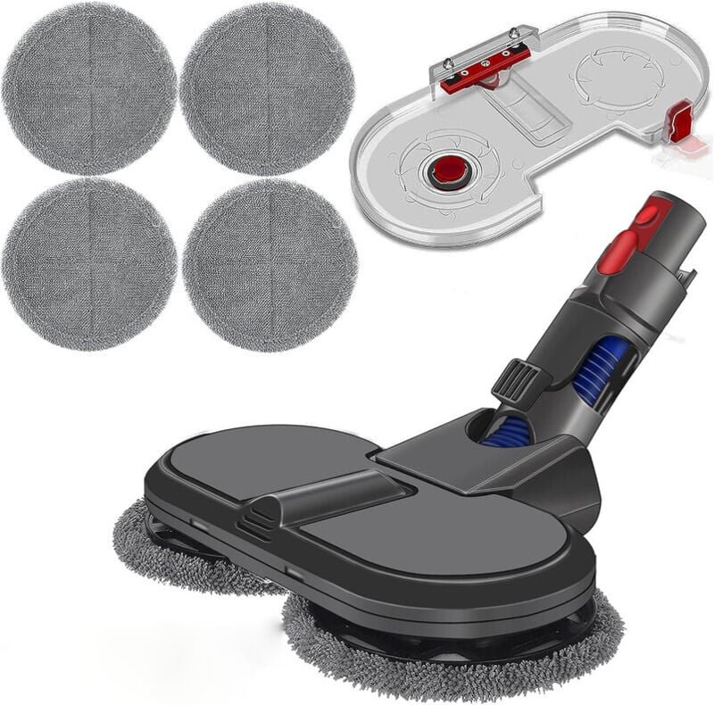 Bodenwaschbürste kompatibel mit Dyson V8 V10 V11 Staubsaugen, Polieren, Nass- und Trockenwischen für Marmorparkettböden,...