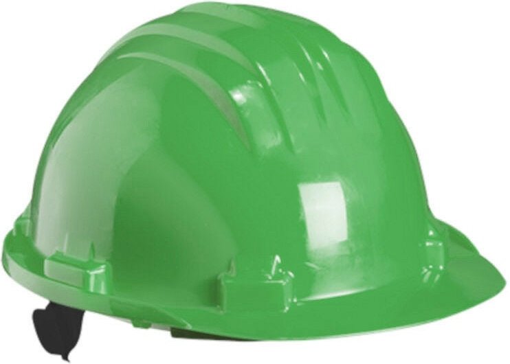 Bauhelm mit Drehverschluss grün