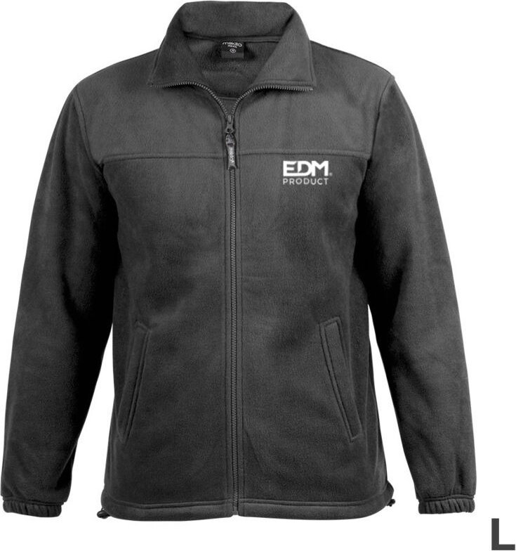 Merchandising Fleecejacke 280 g/m² mit Reißverschluss Edm Größe-l