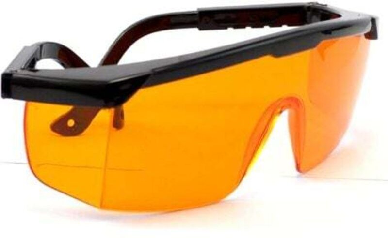 UV-Schutzbrille, zahnärztliche lichthärtende Blaulicht-Schutzbrille 190–490 Nm, medizinische Blaulicht-Fluoreszenz-UV-La...