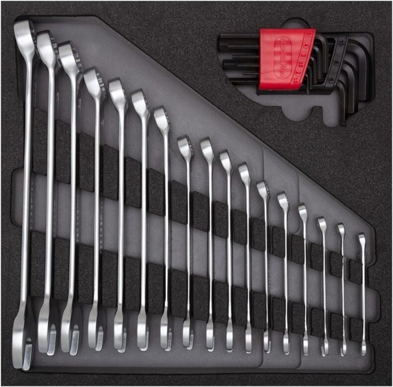 R22250000 Ringmaulschlüssel-Satz 4/6 CT-Modul 26-teilig