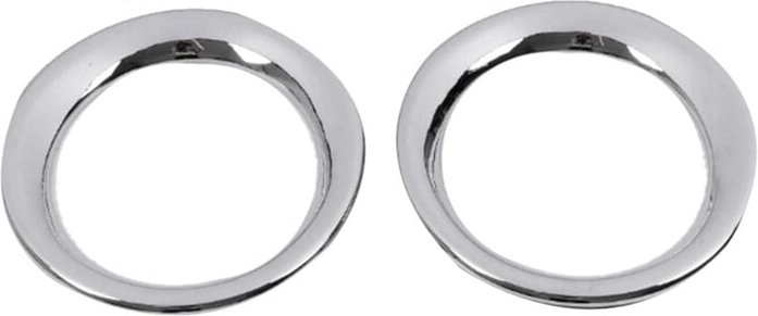 Tlily - Auto-FrontstoßStangen-Nebelscheinwerfer-Zierrahmen für W447 2014-2020, Chrom-Nebelscheinwerfer-Abdeckung