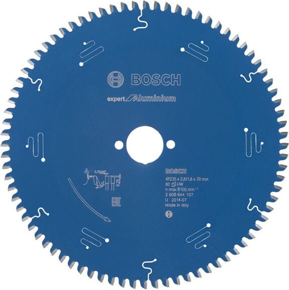 Kreissägeblatt Expert for Aluminium, 235 x 30 x 2,6 mm, 80 Zähne - Bosch