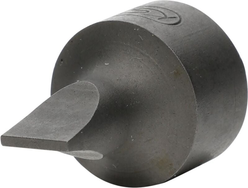 1/4" Bit-Stecknuss Schlitz, 6 mm, extra kurz