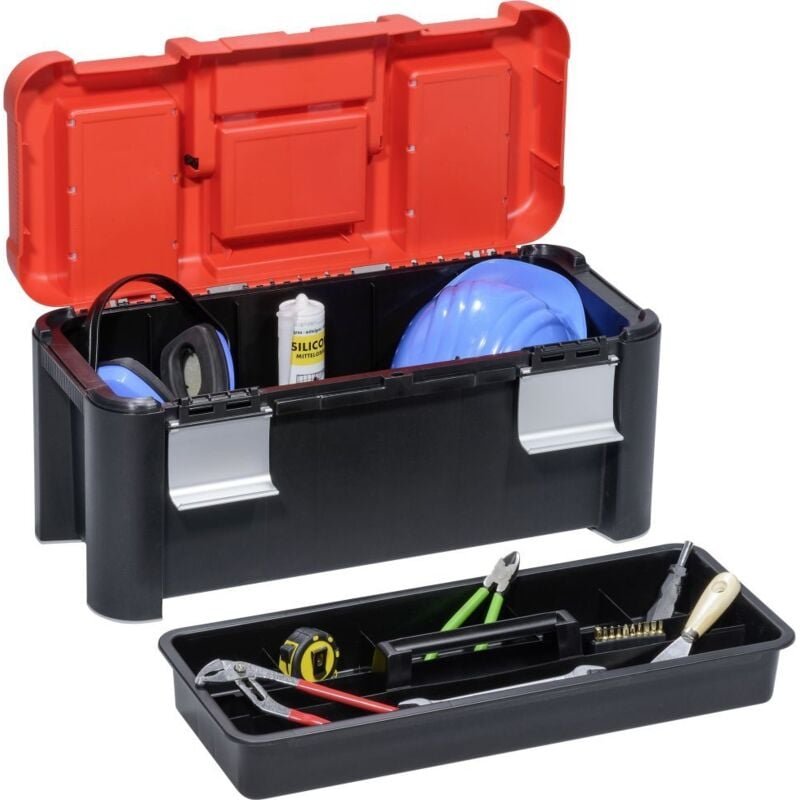 Profi-Werkzeugkoffer McPlus Alu 25 64 x 28,8 x 29,7 cm Aufbewahrung - Allit
