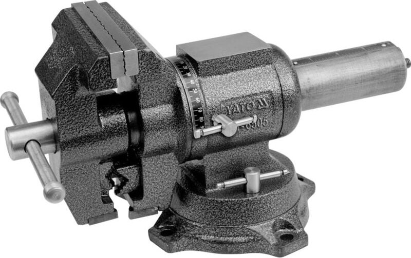 Yato - Multifunktionaler, drehbarer Schraubstock 100 mm YT-6505