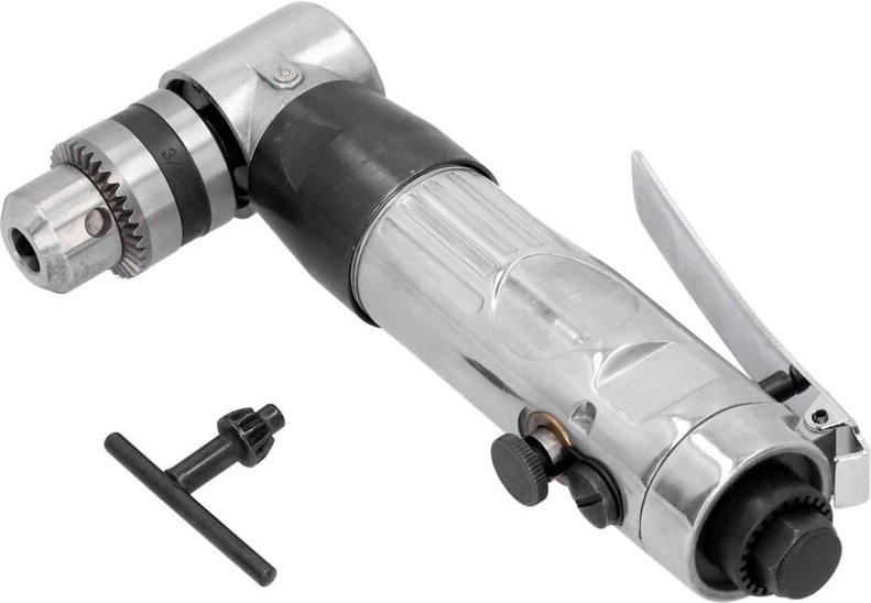 Druckluft-Winkelbohrmaschine, 90°-Winkelbohrmaschine mit Umkehrfunktion, Hochleistungs-Bohrmaschine mit Schraubenschlüss...