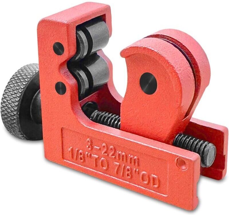 Mini-Kupferrohrschneider 3-22 mm, verstellbarer Rohrschneider, manuelles Rohrschneidwerkzeug für Sanitärinstallationen, ...