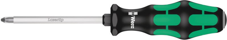 Kreuzschlitz-Schraubendreher Pozidriv Kraftform pz 2x100mm sk - Wera