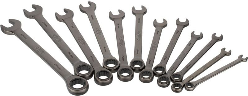 Ratschen-Ring-Schlüssel-Satz V1031-BE 12-tlg 8-19mm - Vigor