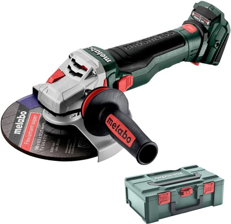 Metabo - 18V Akku Winkelschleifer wb 18 ltx bl 15-180 Quick Ø180mm Solo x