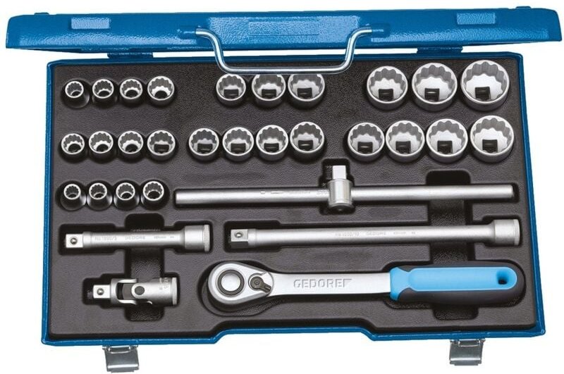 Gedore Steckschlüssel-Satz 1/2 31-tlg.