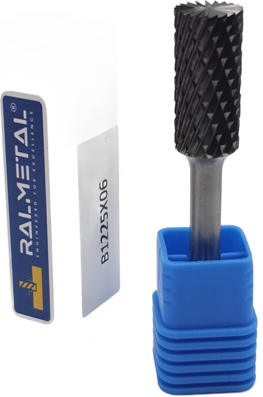 VHM-Fräser, zylindrische Stirnfeile D12 x 25 x 6D mm - 60 HRC