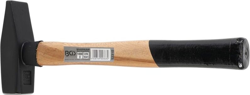 BGS Schlosserhammer Hickory-Stiel DIN 1041 1.000 g - 52310