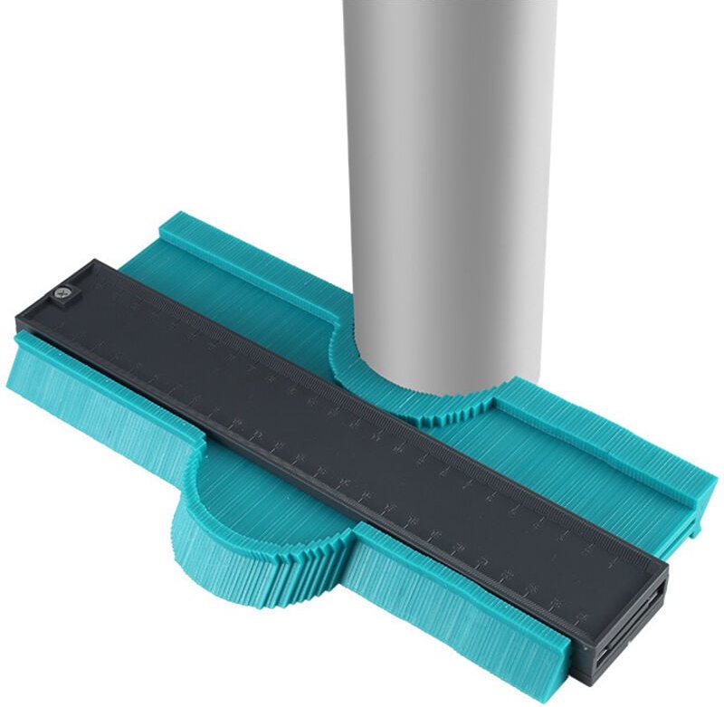 Konturenlehre, Konturenduplikator, verschließbar, 25 cm, Instrumentenmarkierungswerkzeug, Profillehre zur Messung von Ku...