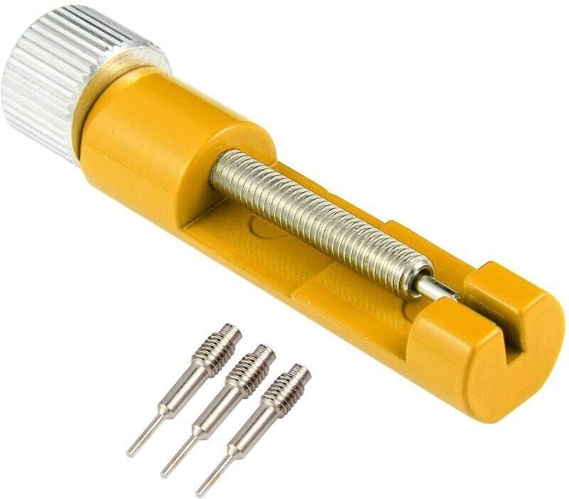 Tragbares Werkzeugset zum Entfernen von Uhrengliedern – Robuste Aluminiumlegierung – Werkzeug zum Einstellen und Reparie...