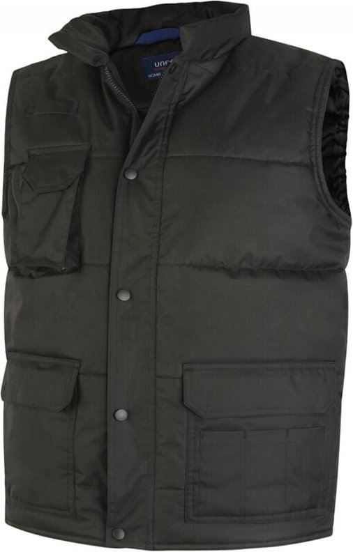 Winter Arbeitsweste 250 g/m2 Unisex Schwarz M