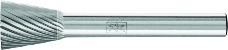 PFERD Hartmetall Frässtift Winkelfrässtift WKN Ø 12x13 mm Schaft-Ø 6 mm Z3 universal mittel