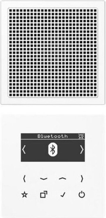 Jung Smart DAB+ Digitalradio Bluetooth SetMono1LS DAB LS1 BT WW