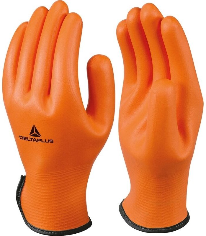 Gants Delta Plus Tout Enduit Mousse De Nitrile - Dpve716or0 T9