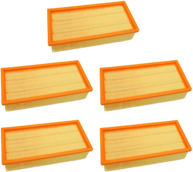 Trade-Shop Flachfilter Ersatz Lamellen-Filter für Kärcher nt 65/2 Eco nt 65/2 Eco Tc nt 72/2 Eco Tc nt 75/2 Ap Me Tc Hil...