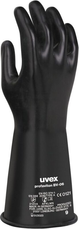 uvex Schutzhandschuh profaviton BV-06 schwarz Gr. 11