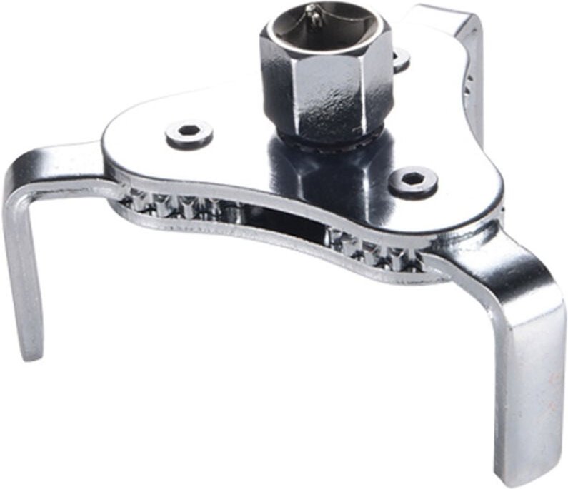 Yctze 3-Backen-Kraftstofffilterauszieher, Hochleistungs-Ölfilterschlüssel, verstellbares Kfz-Werkzeug aus Stahl mit robu...