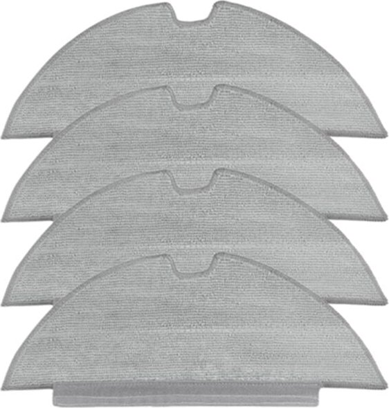 4 Stück Lappen für RoboVac L35 Hybrid/L35 Hybrid Trocken- und Nassgebrauch