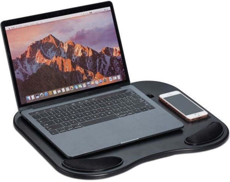 Knieschoner laptop schwarz